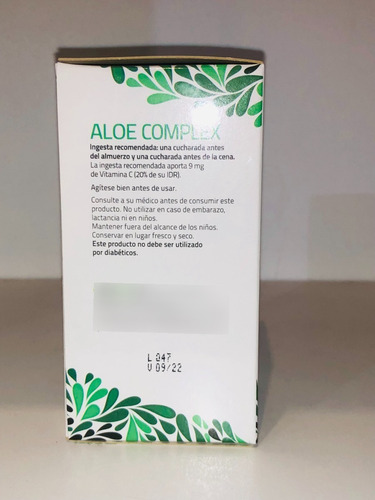 Imagen 2 de 4 de Aloe Complex 150 Ml (acidez Estomacal)