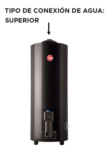 Termotanque A Gas Natural De Pie Rheem Tgnp150rh 150 Litros