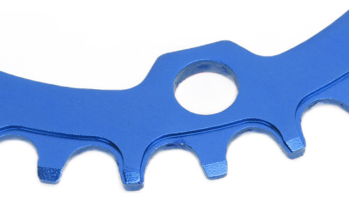 Plato De Bicicleta Fmfxtr 104 Bcd 32t Plato Redondo Azul