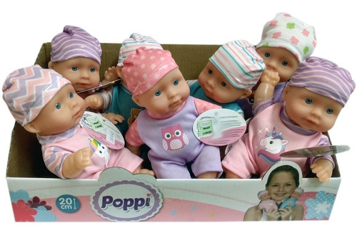 Imagen 5 de 6 de Juguete Muñeca Poppi Bebe Bebote 20 Centímetros