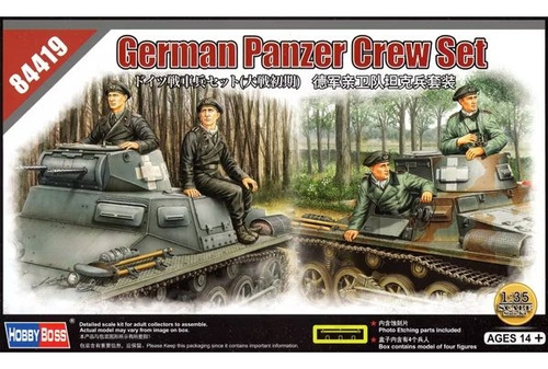 German Panzer Crew Set - Escala 1/35 Hobby Boss 84419