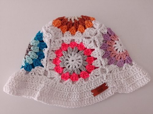 Sombrero Gorro Piluso  Tejido Crochet Granny 