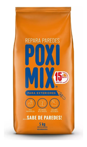 Poximix Uso Exterior Repara Grietas 5 Kg - Deacero