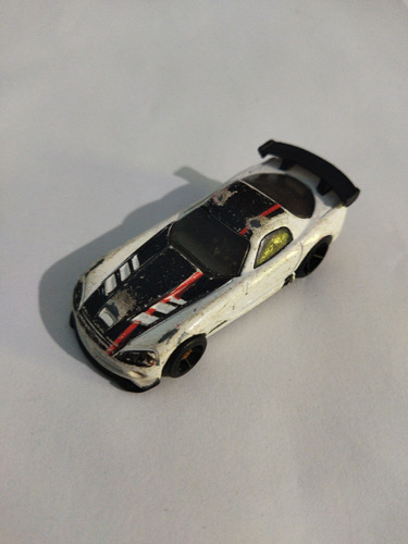 Hot Wheels Dodge Viper Srt10 Acr Blanco 2009