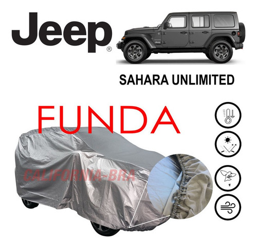 Funda Cubierta Eua Jeep Sahara Unlimited 2023
