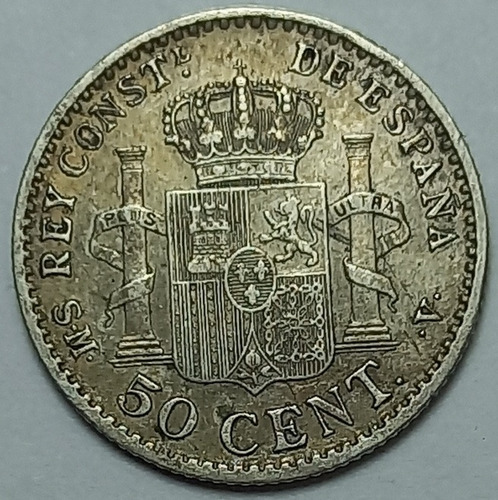 España - 50 Centimos 1904 Pc-v - Km 723 (ref 150)