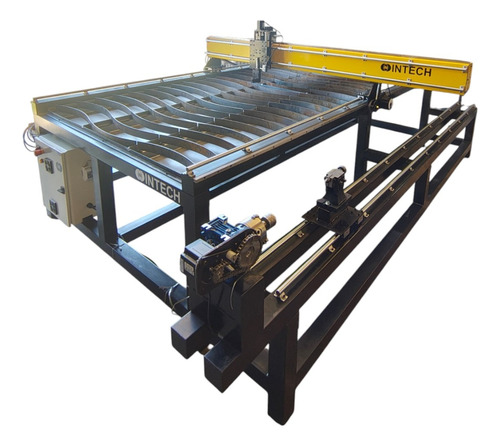 Pantógrafo Router Plasma Cnc Intech Cuarto Eje Acero Chapa