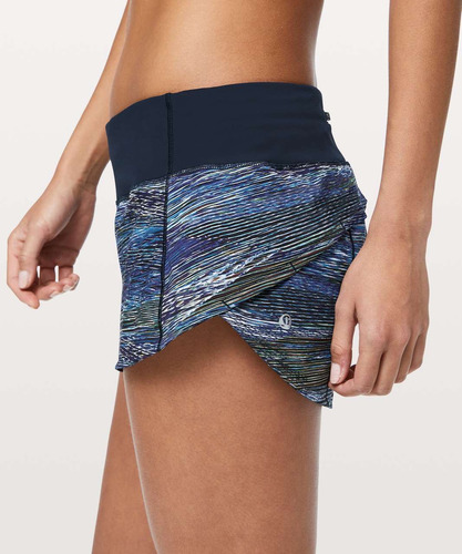 Short Deportivo Lululemon Orig Speed Up Short *2.5 Talla 4 (Usado)
