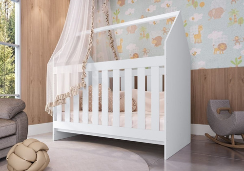 Cuna Cama Casita Corral Infantil Para Bebes 70x130cm
