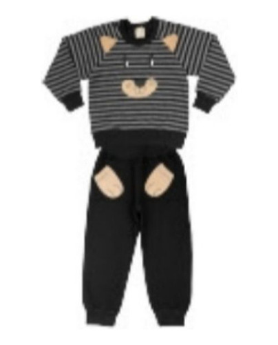 Conjunto Moletom Flanelado Infantil - Inverno