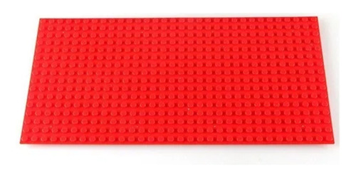 Base Plate 32 X 16 Pontos (25x12,5cm) Vermelho