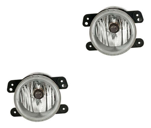 Kit 2 Faros Niebla (de Calidad) Jeep Wrangler 07-09 Depo