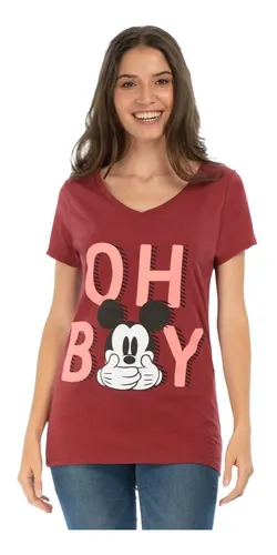 Blusas mickey mouse para dama outlet