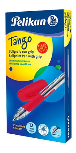Imagen 1 de 2 de Bolígrafos Pelikan Tango - Caja 12 Unidades