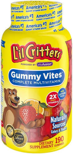 Multivitaminico Lil Critters 190 Gomitas