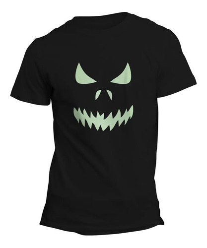 Imagen 1 de 4 de Remera Camiseta Face Halloween