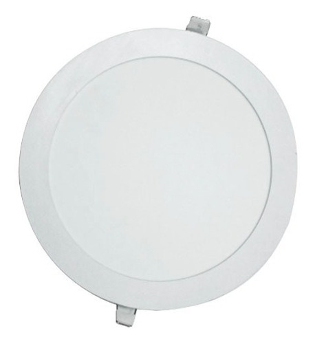 Panel Led Redondo Embutir 6w Luz Calida Bellalux 7018179