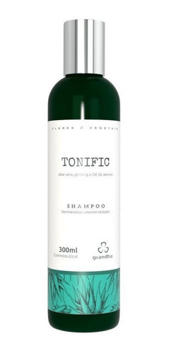 Grandha Tonific Shampoo Com Extratos De Aloe Vera 300ml