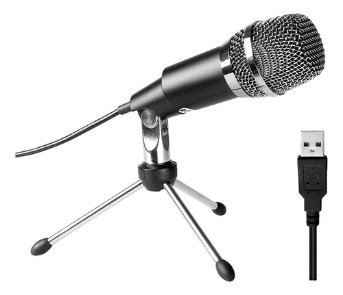 Micrófono Usb Fifine Condensador P/skype Grabaciones Youtube