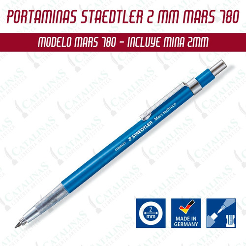 Portaminas  De 2mm Staedtler Mars 780 Local Microcentro