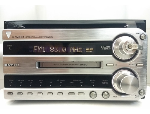 Kenwood Hi-end Super Raro K-wd01 Minidisc Cd *bluetooth-ipod (Usado)