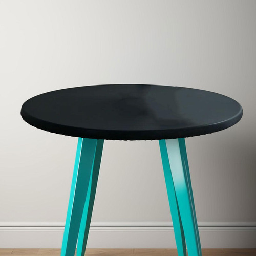 Cubierta De Mesa De Café En Casa Mat De Mesa Negro L