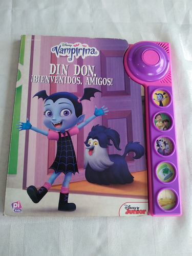 Libro Musical Vampirina Din Don Bienvenidos Amigos