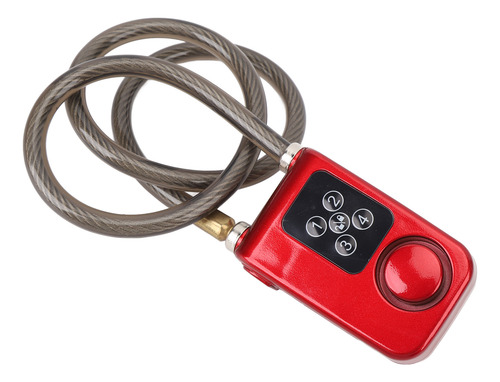 Cadena Antirrobo Con Cerradura Digital Para Motocicleta, Ala