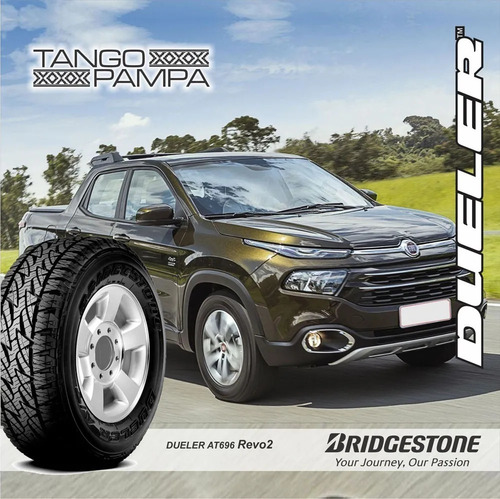 Imagen 9 de 10 de Cubierta 245/65 R 17 Bridgestone 65r17 Dueler A/t 696 Revo 2