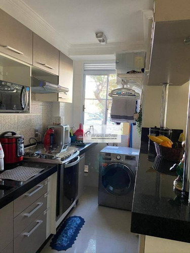 Apartamento Com 2 Dormitórios À Venda, 58 M² Por R$ 268.000 - Vossoroca - Votorantim/sp - Ap1137
