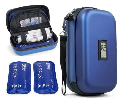 Bolsa Aislante Para Almacenamiento De Insulina Con Pantalla