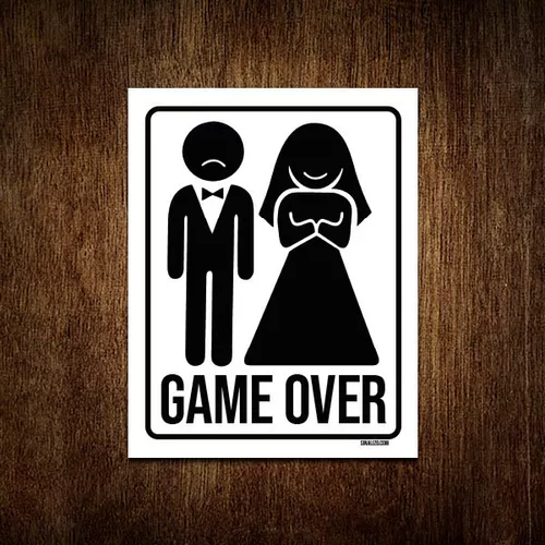 Camiseta Unissex Game Over Casamento Meme Gamer Geek Nerd