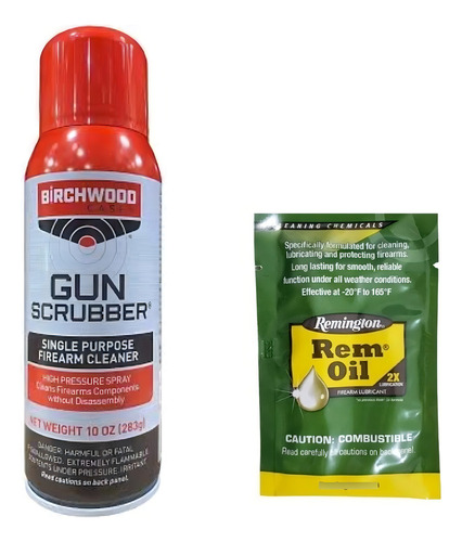 Birchwood Limpiador 10 Oz Gun Scrubber Desengrasante Xtr P