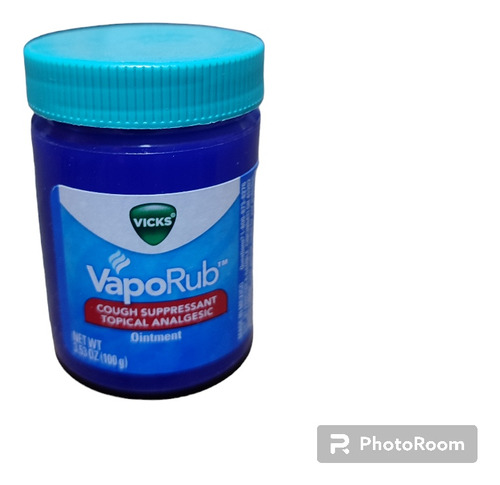 Vaporub Vicks AnaLGésico Tópico 100gms Original Importado 