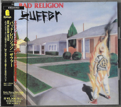Bad Religion Cd Suffer Cd Japones Obi Japan Max_wal