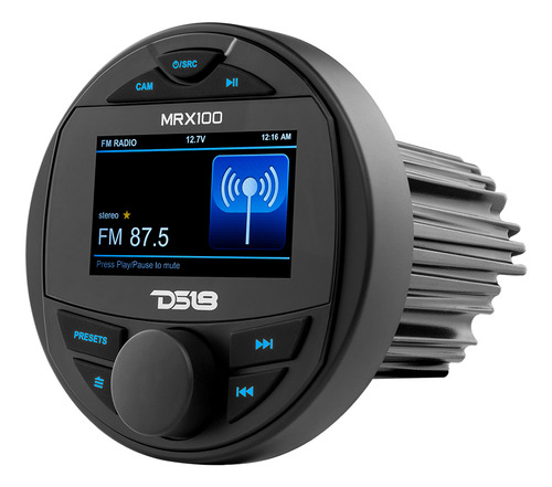 Stereo Marino Ds18 Mrx100 Lancha Bluetooth Usb Radio Am Fm 