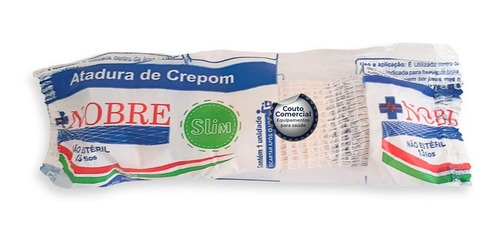 Atadura De Crepom Faixa Curativo 8 Cm X 1,8 Mt Com 12 Rolos