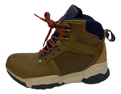 Botas Casuales Montaña Camperas De Piel Hummer Ah0415