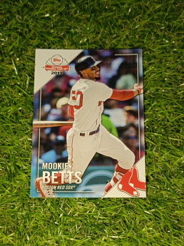 Cv Mookie Betts Promo Topps National Baseball Card Day 2019