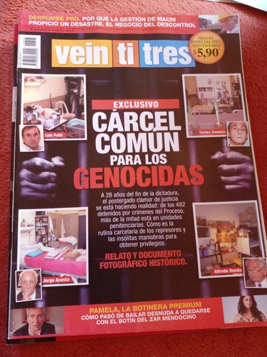 Revista Veintitrés Pamela David Luciano Caceres 10 11 2011