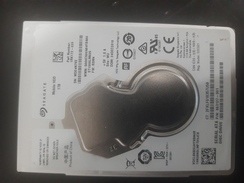 Disco Duro 1tb Hdd Seagate (Usado)