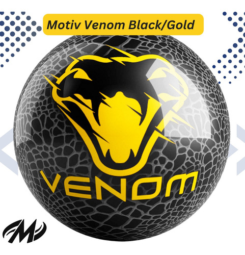 Motiv Venom, 15 Libras, Bola De Bolos, Pelota De Bowling 