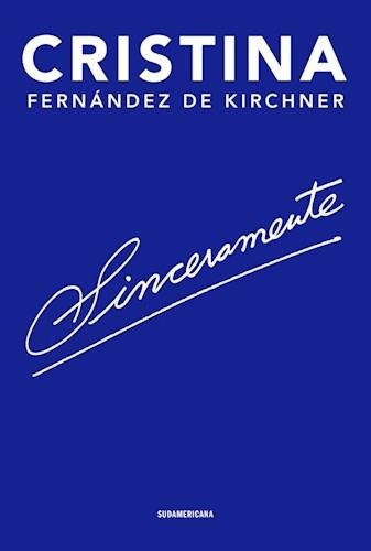 Libro Sinceramente - Kirchner, Cristina