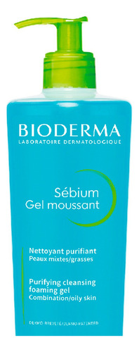 Bioderma Sebium Gel Moussant Limpieza Facial Piel 500ml
