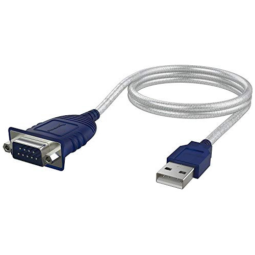 Sabrent Cable Convertidor Usb 2.0 A Serie (9 Pines) Db 9 Rs