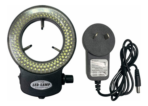 Anillo Aro Led Para Microscopio 144 Led Con Dimmer