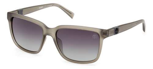 Lentes De Sol Gris Polarizados Timberland Tb9322h97d Color Verde Varilla Verde Armazón Verde