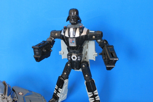 Transformer Star Wars, Darth Vader Y Obi Wan (Usado)