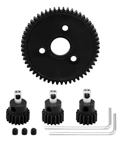 Engranaje Recto Traxxas 3956 De 54 Dientes – Paso Métrico 0.8, Compatible Con Paso De 32 Dientes, Repuesto Original Para RC