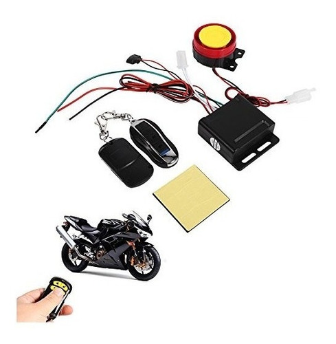 Kit De Seguridad De La Motocicleta Sistema De Alarma Anti-ro